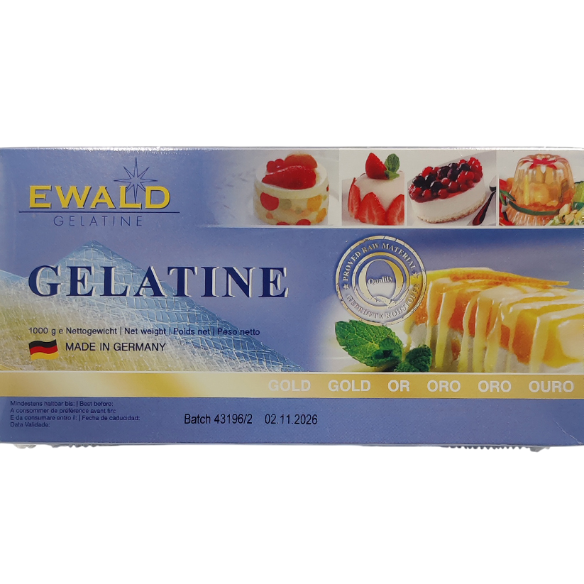 Желатин листовий Gold Ewald 1 кг
