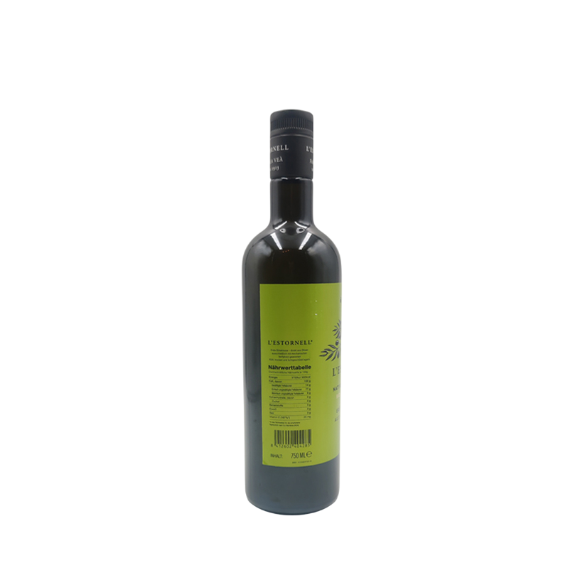 Оливковое масло L'Estornell Organic Extra Virgin из оливок Arbequina 750 мл