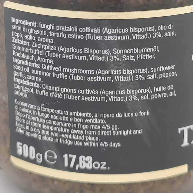 Паста трюфельна Tartuf Oro 3% 500 г