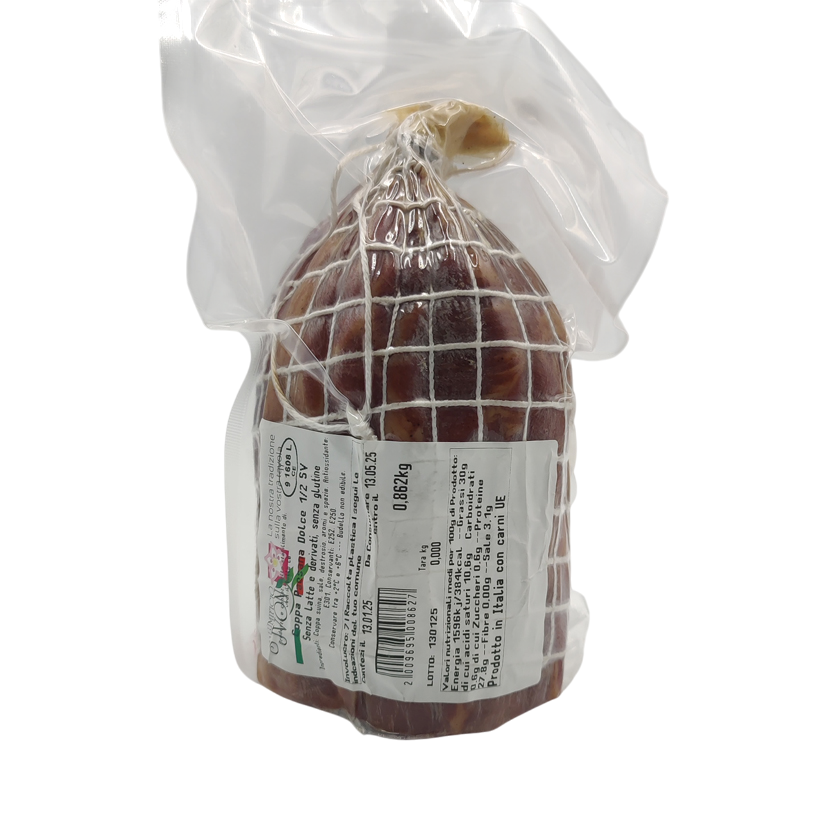 Салями зі свинячої шиї Coppa Paesana Dolce