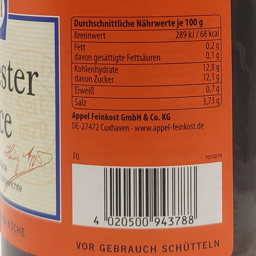 Вустерський соус Appel 1 л