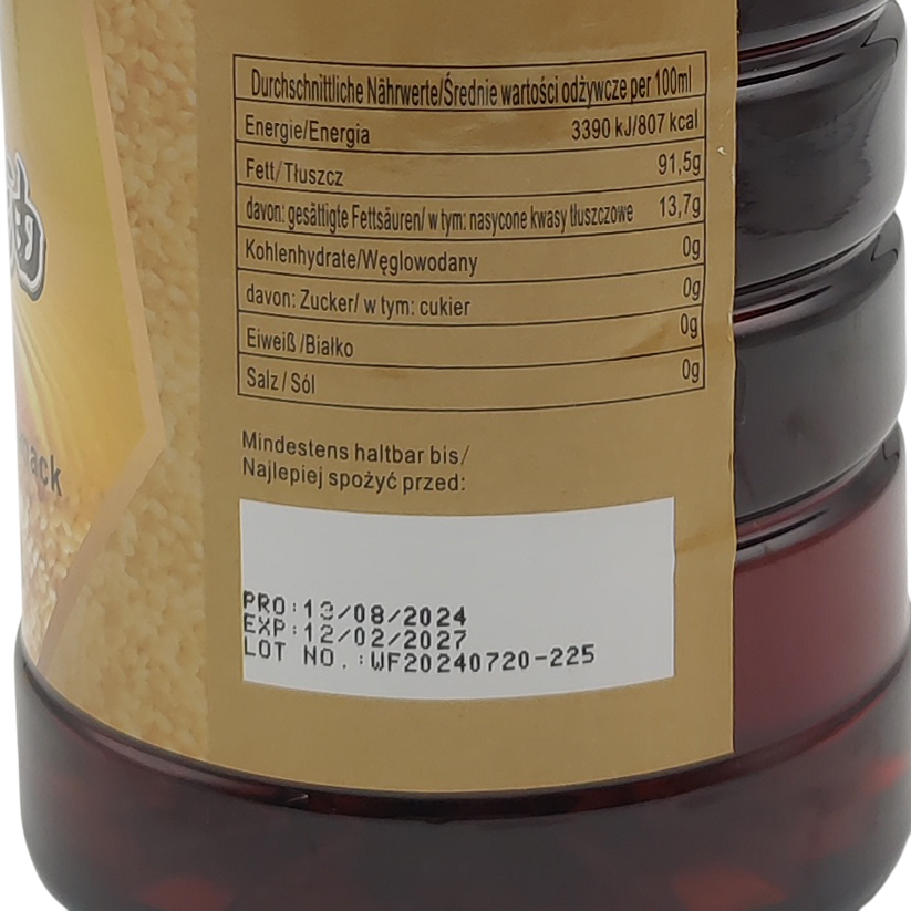 Кунжутна олія Wurzol Asiana 1800 ml