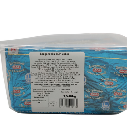 Горгонзола Дольче Igor Casa Leonardi 1546 g.