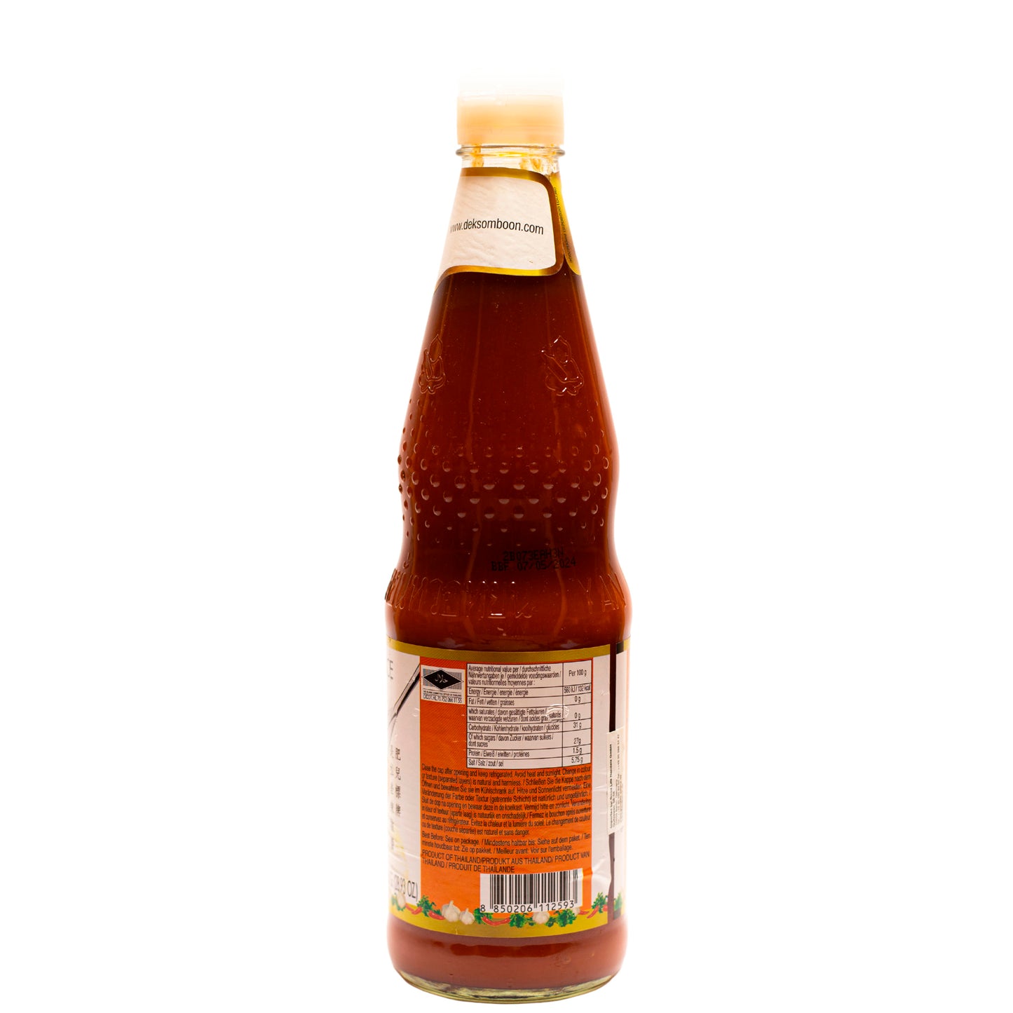 Острый соус Sriracha Dek som boon 820 г