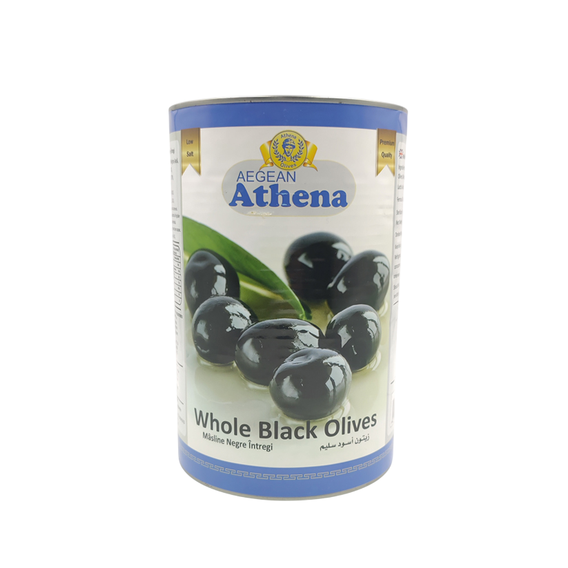Чорні оливки з кісточкою Olive Black Aegean Athena