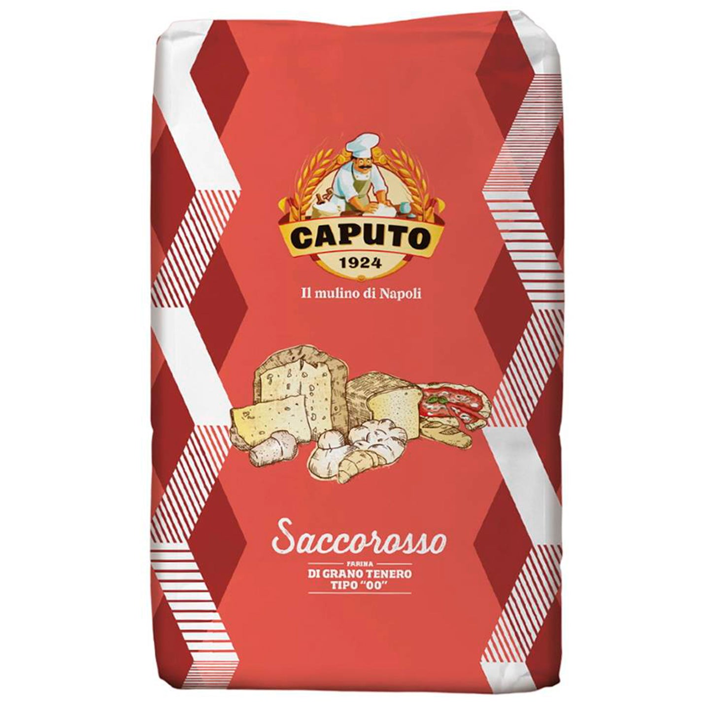 Борошно Caputo Saccorosso tipo "00" 25 кг