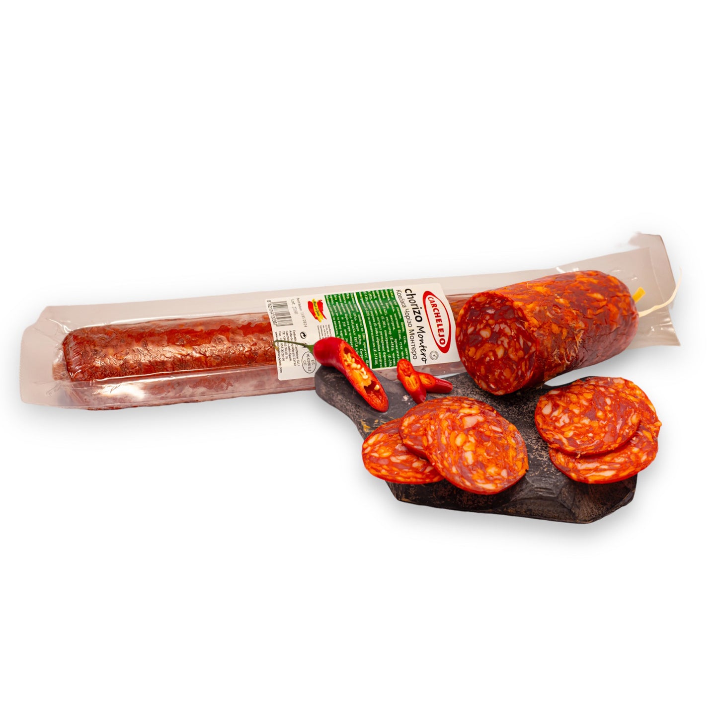 Салями Chorizo ​​Montero Carchelejo 100 г (нарізка)